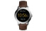 Horlogeband Fossil FTW2119 Leder Bruin 22mm